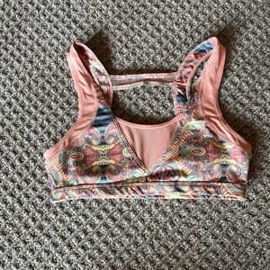 Women’s Roxy sports bra. Size small